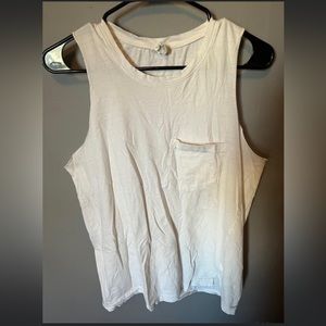 White tank top